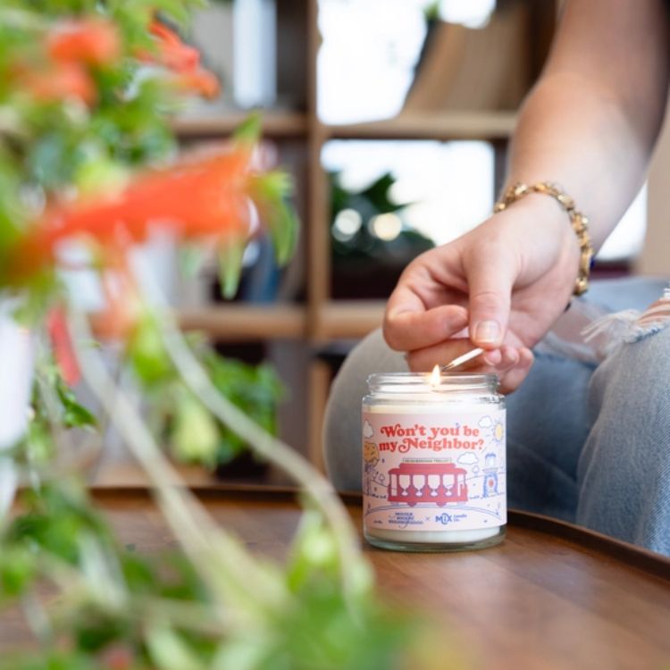 Won't You Be My Neighbor? Candle - Vanilla