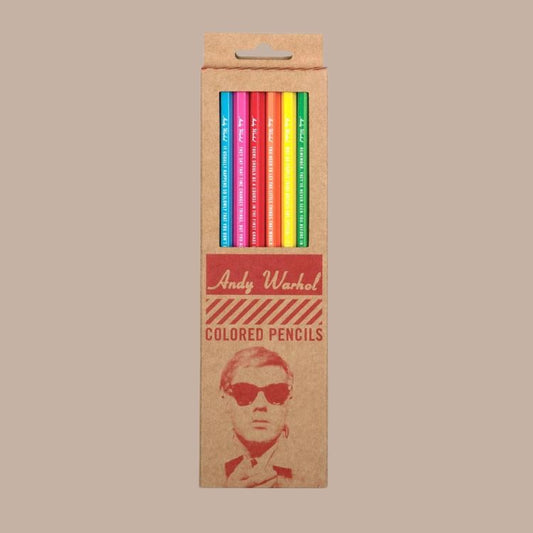 Andy Warhol Colored Pencils
