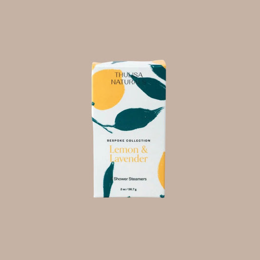 Lemon & Lavender Shower Steamers - 2 Pack Gift Set-Box Builder Item-Thulisa Naturals-KINSHIP GIFT