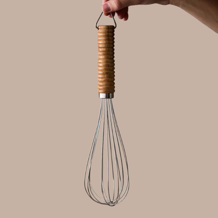 Whisk with Wooden Handle