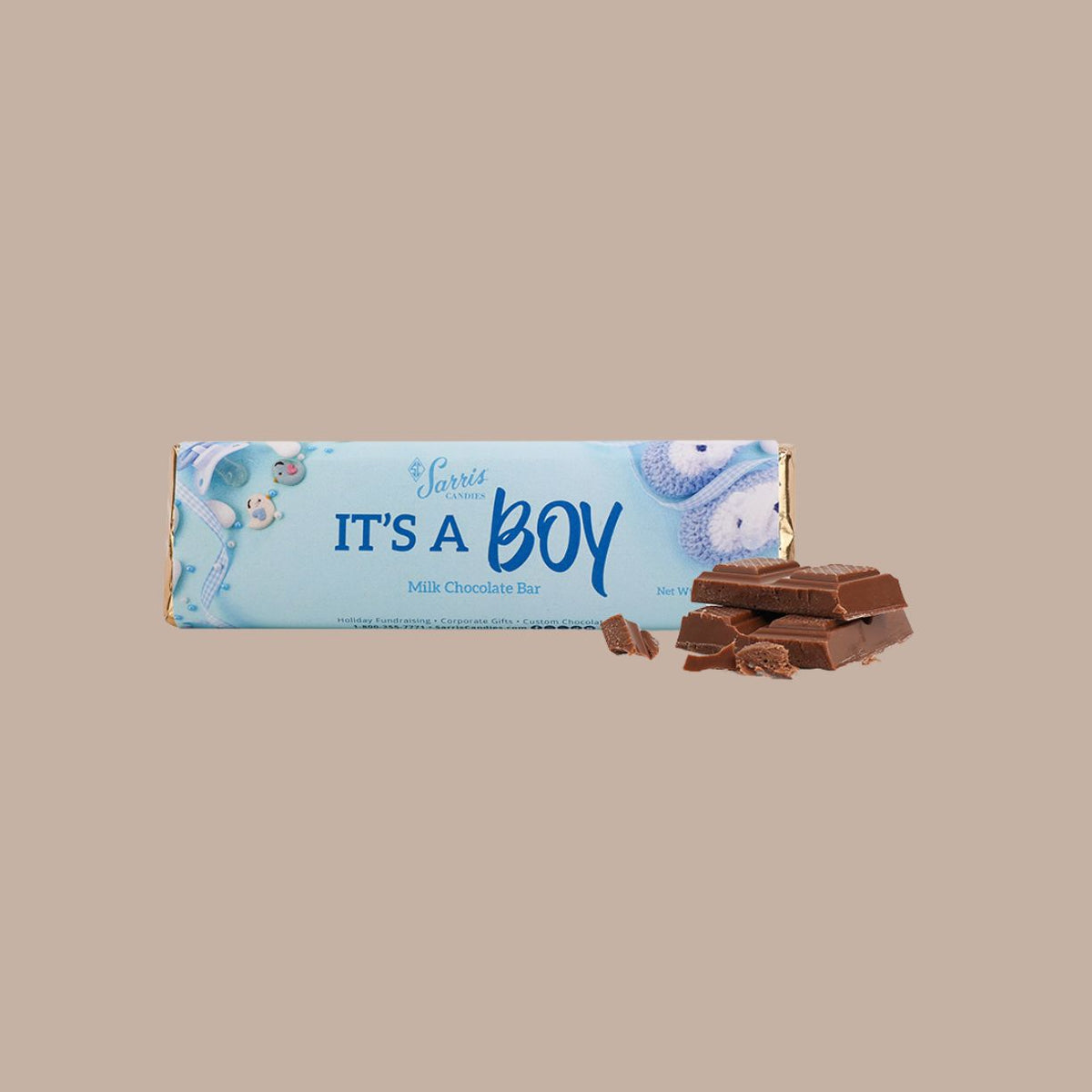 It's a Boy Chocolate Bar