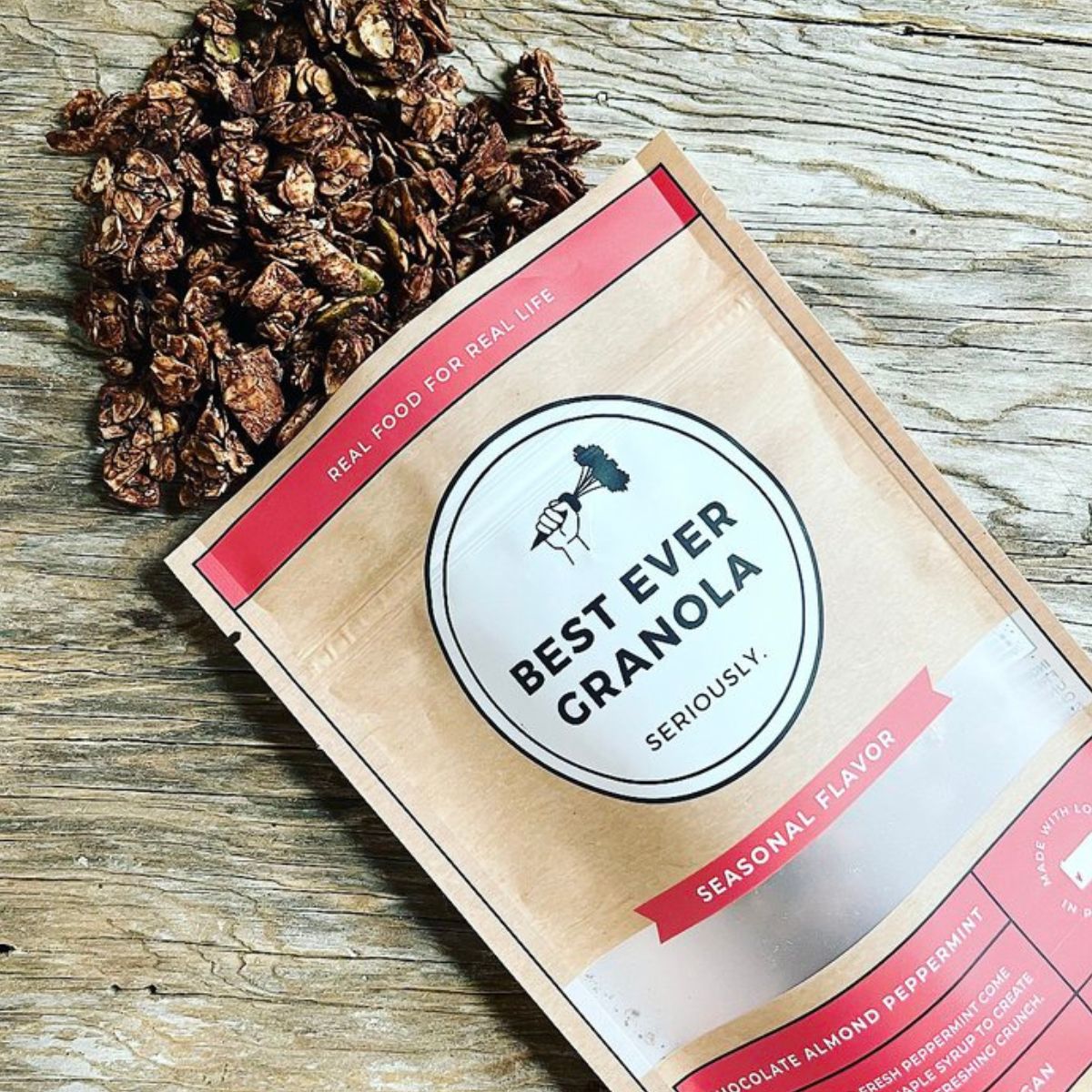 Best Ever Granola - Chocolate Almond Peppermint (LIMITED HOLIDAY FLAVOR)-Box Builder Item-Best Ever Granola-KINSHIP GIFT
