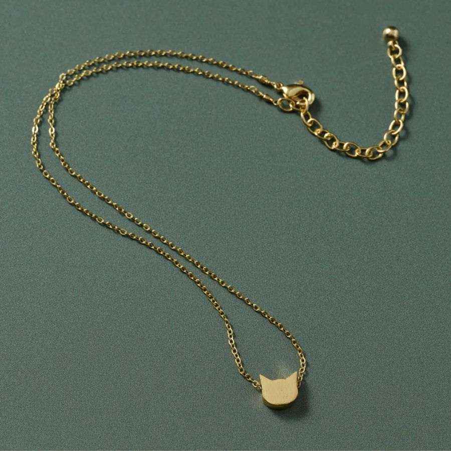 Dainty Cat Necklace