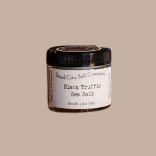 Black Truffle Sea Salt (Pinch Jar)