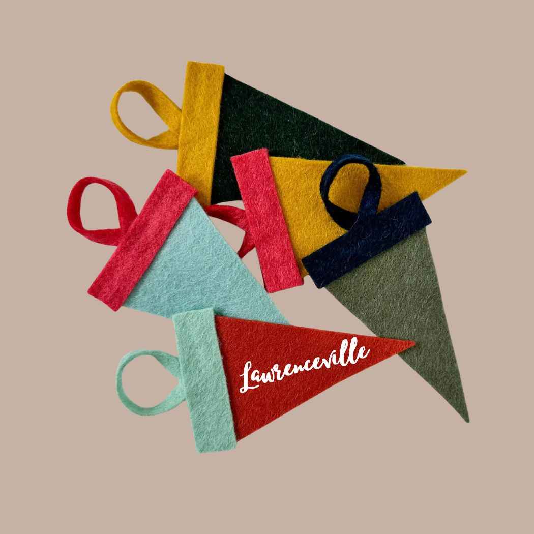 Lawrenceville Mini Pennant