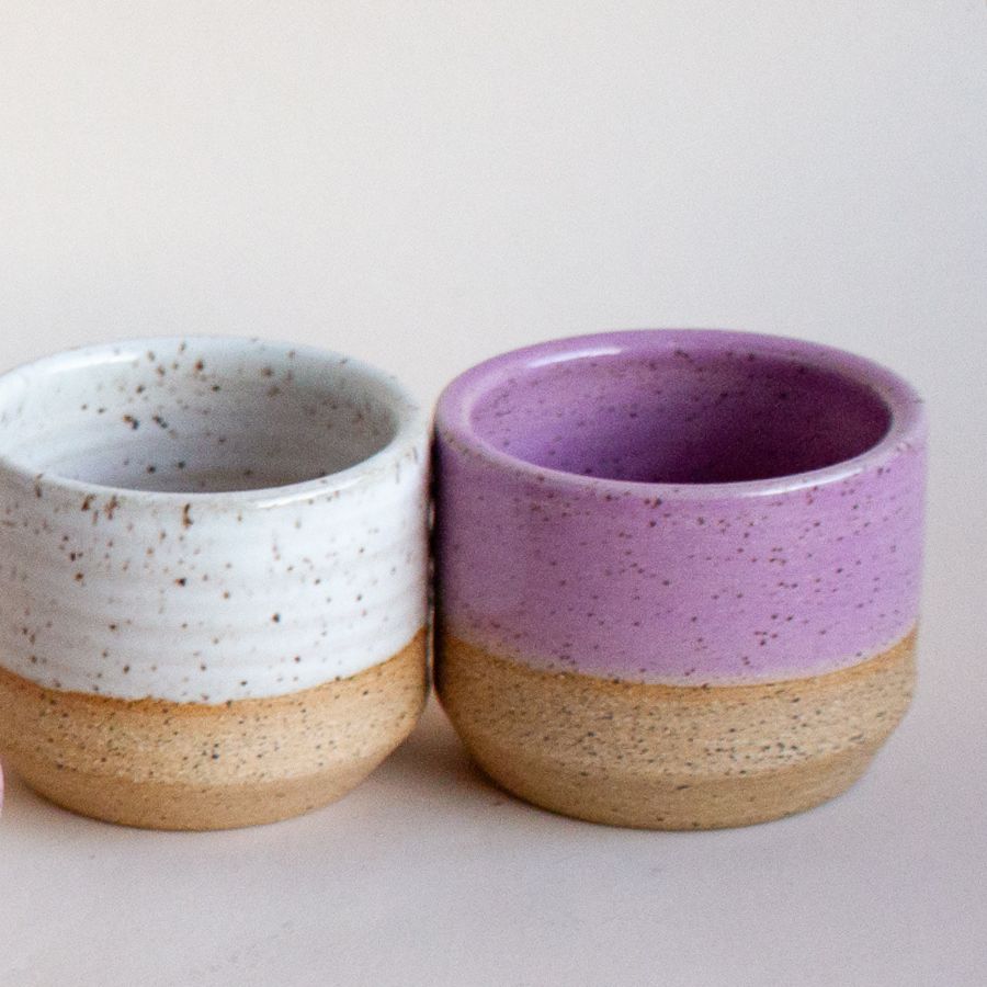 Lavender Cortado Cup