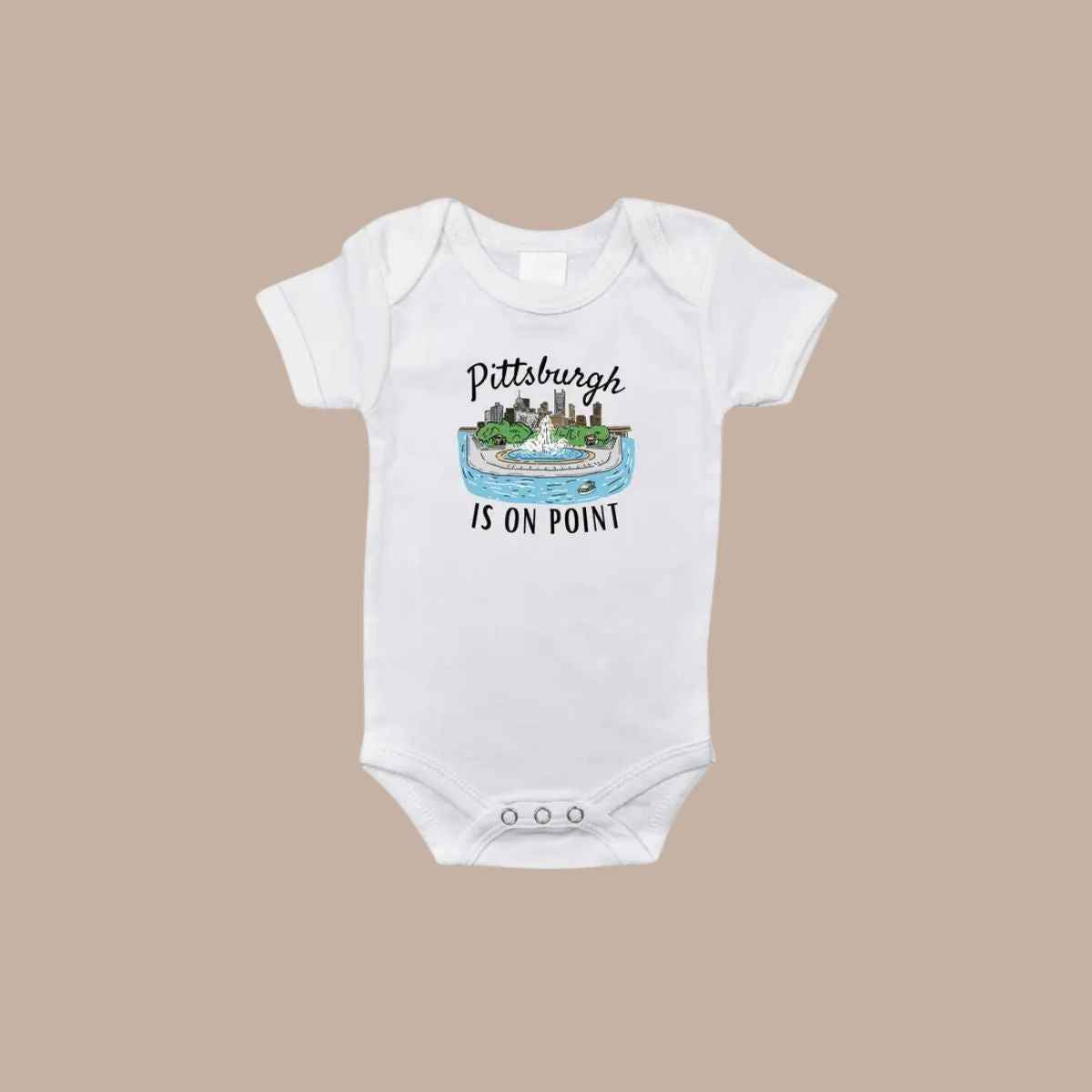 Pittsburgh is On Point Baby Onesie