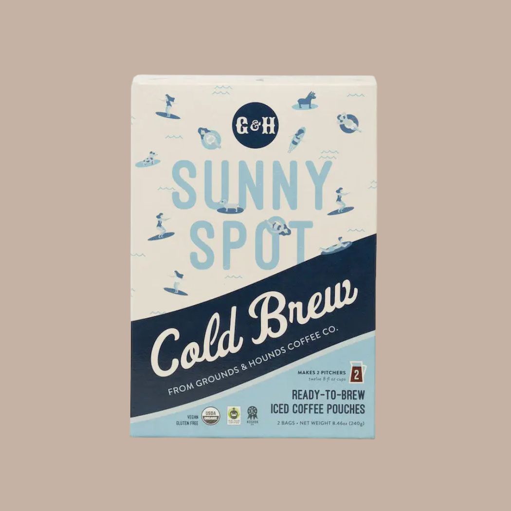Sunny Spot Cold Brew Coffee Pouches - KINSHIP GIFT