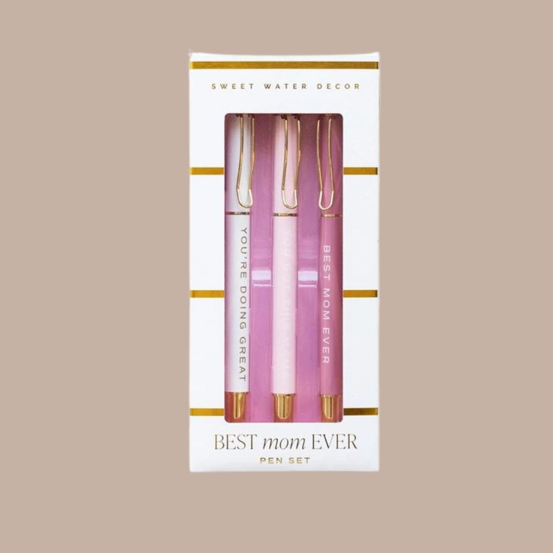 Best Mom Ever Metal Pen Set