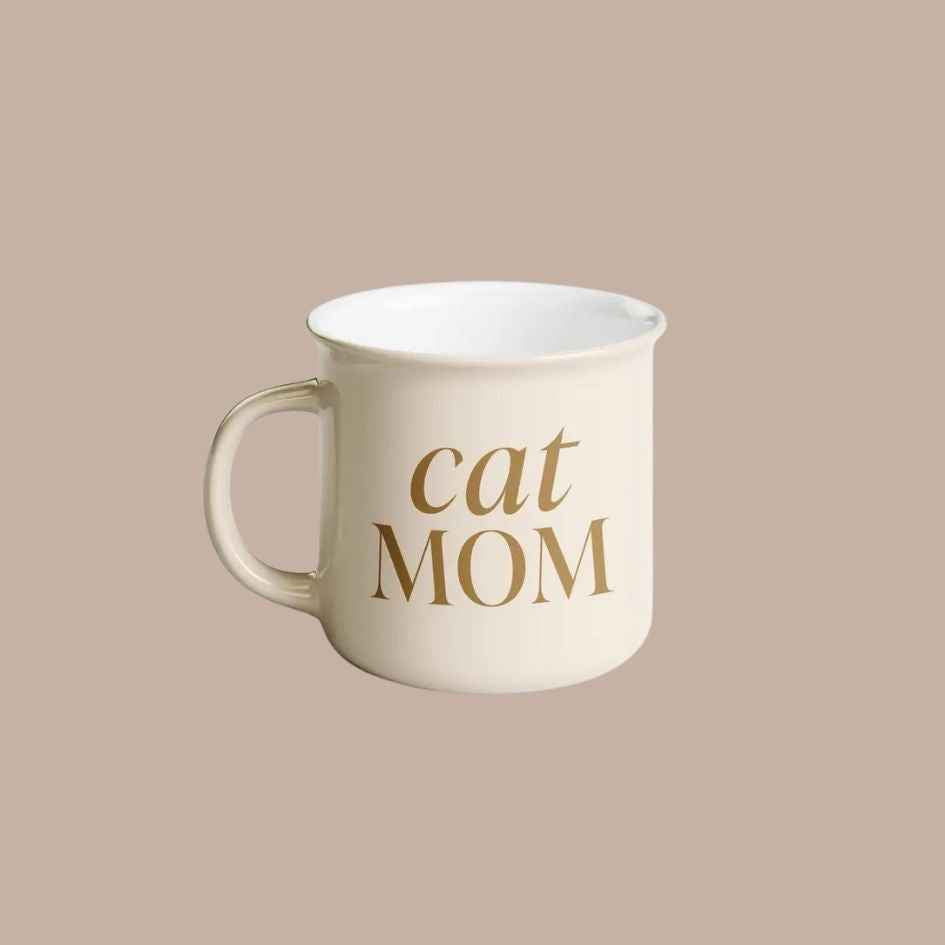 Cat Mom Campfire Coffee Mug