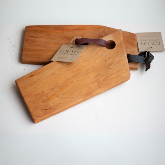 Cherry Geometric Cutting Board
