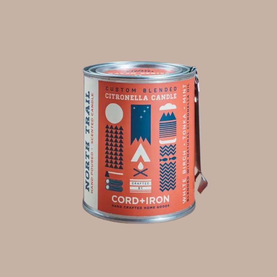 Citronella Candle in Paint Can