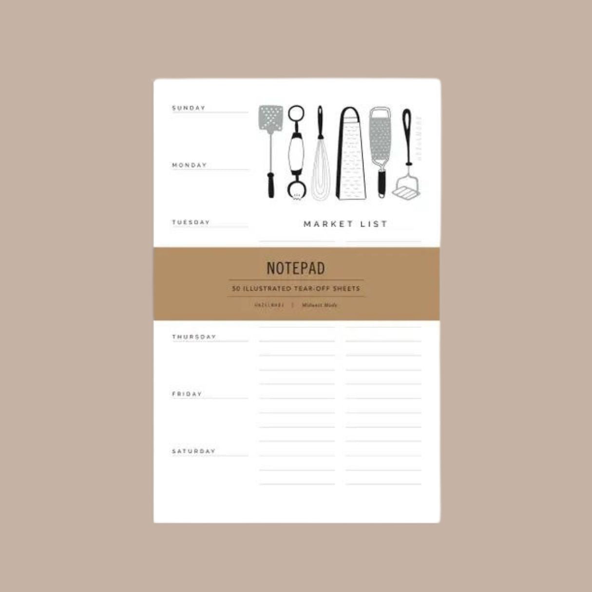 Meal Planning Pad