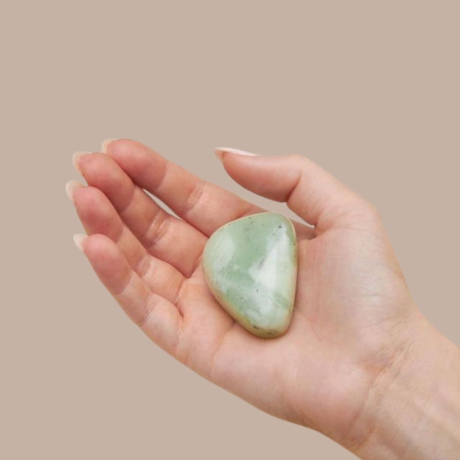 Natural Palm Stone Xiuyan Jade