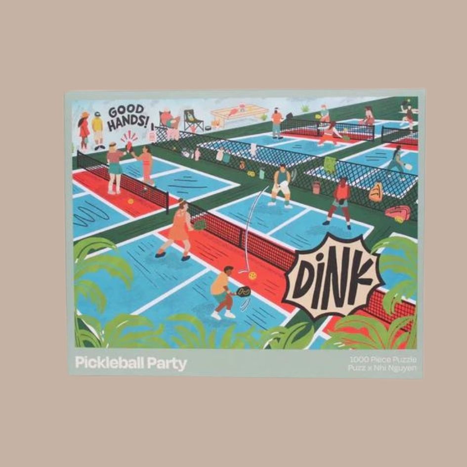 Pickleball Puzzle (1,000 Pieces)