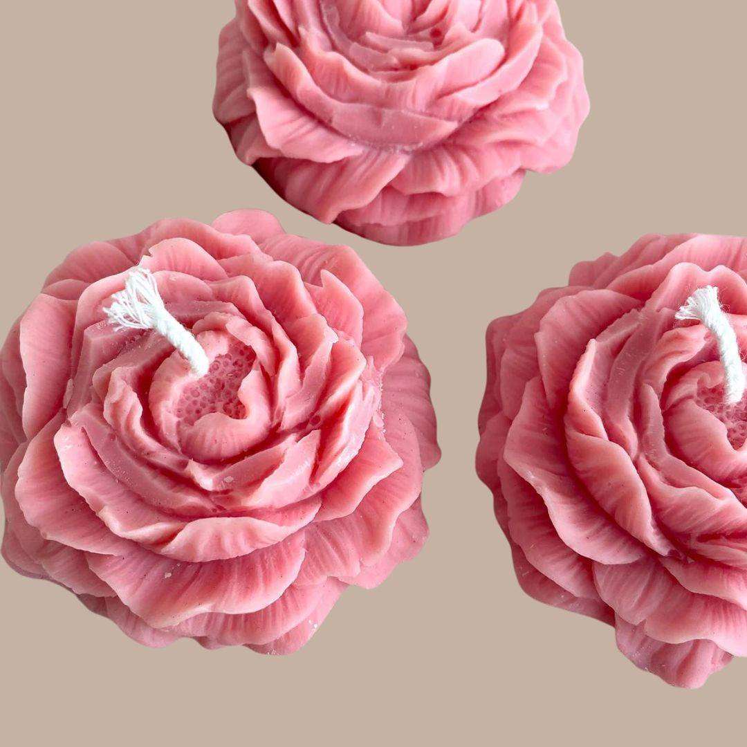 Pink Peony Candle