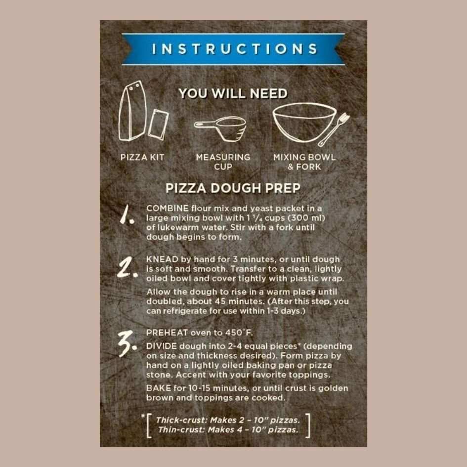 Pizza Dough Kit