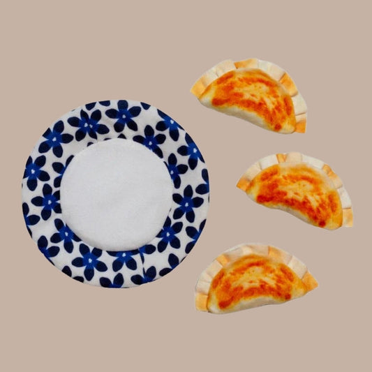 Plate of Pierogies Dog Toy
