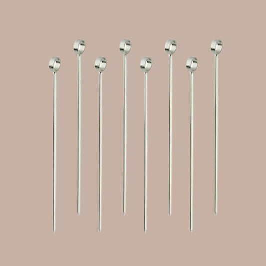 Silver Cocktail Picks (8-Pack)-Box Builder Item-Prince of Scots-Drinks/Cocktails, housewarming, LDT:GW:RESTRICT, Men, Prince of Scots-