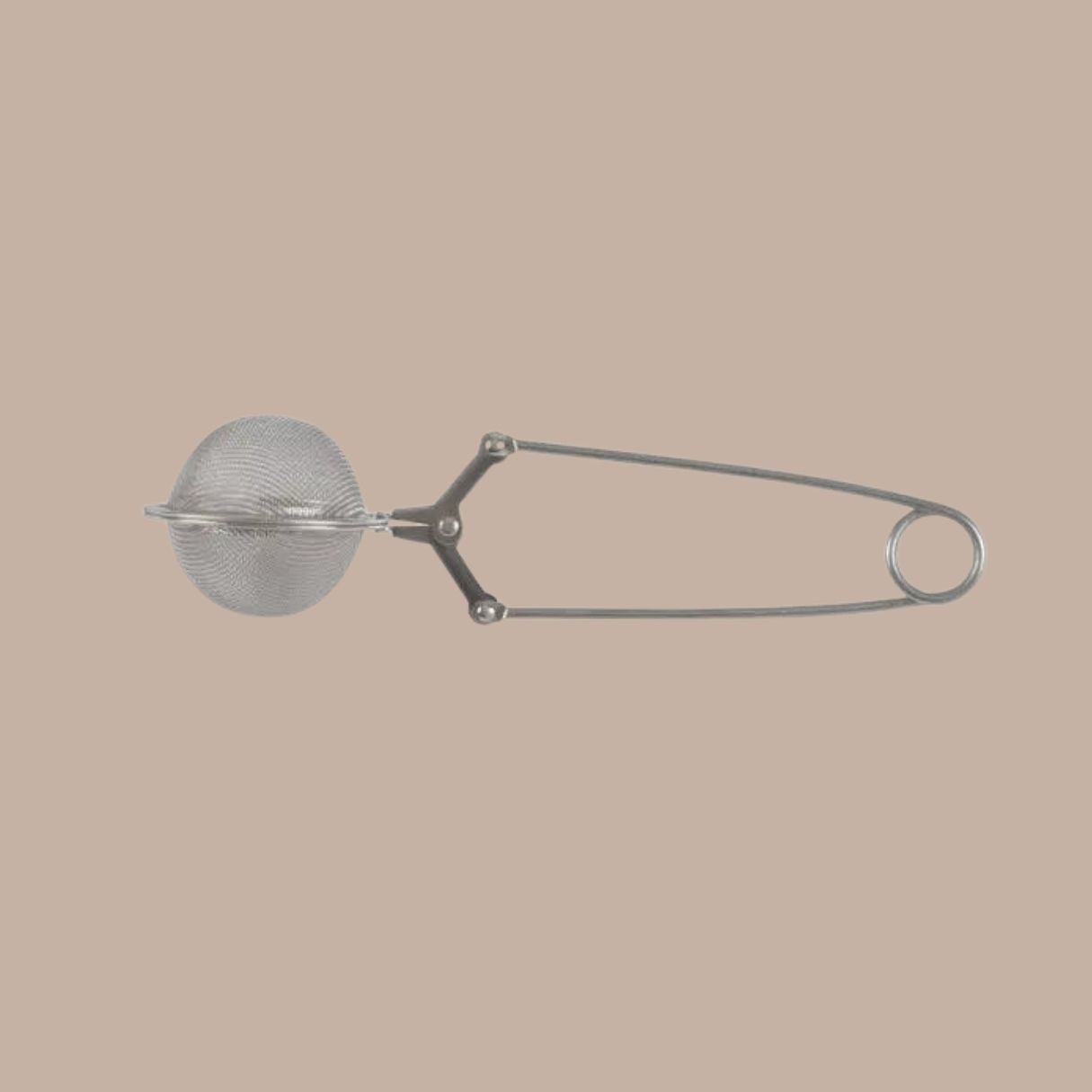 Silver Tea Strainer with Handle-Box Builder Item-KINSHIP-coffee/tea, kinship gift, LDT:GW:RESTRICT, Warm & Cozy-