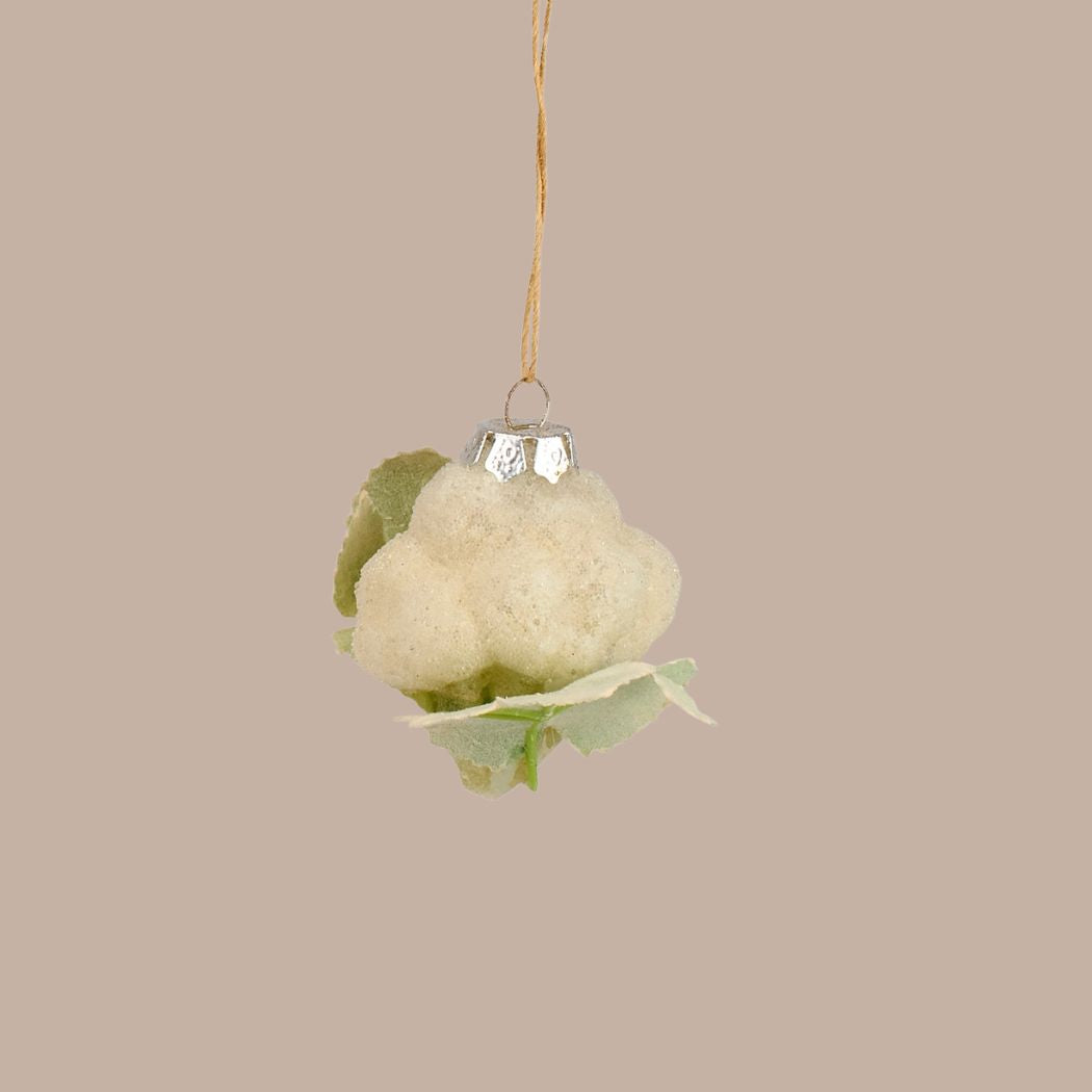 Glass Veggie Ornaments