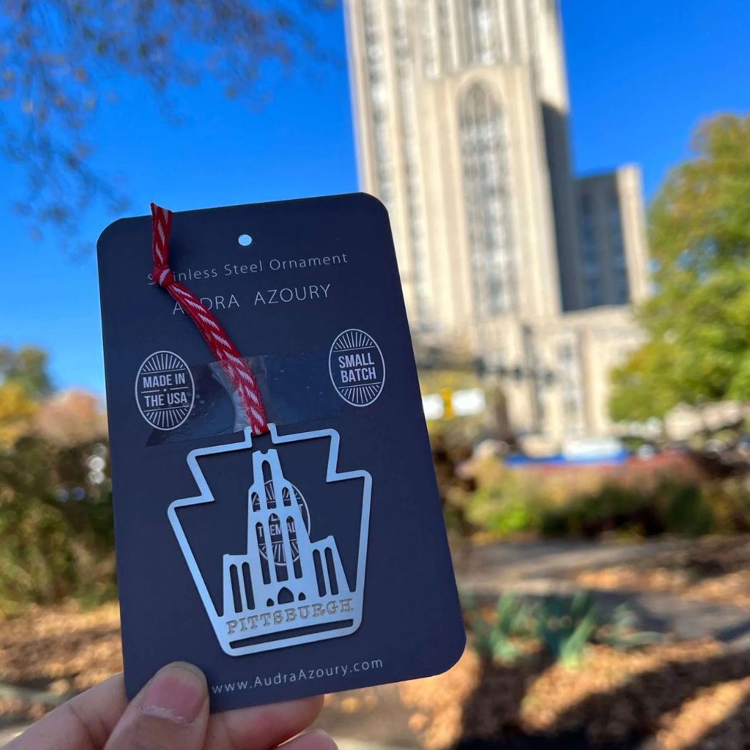Audra Azoury Pittsburgh Ornaments