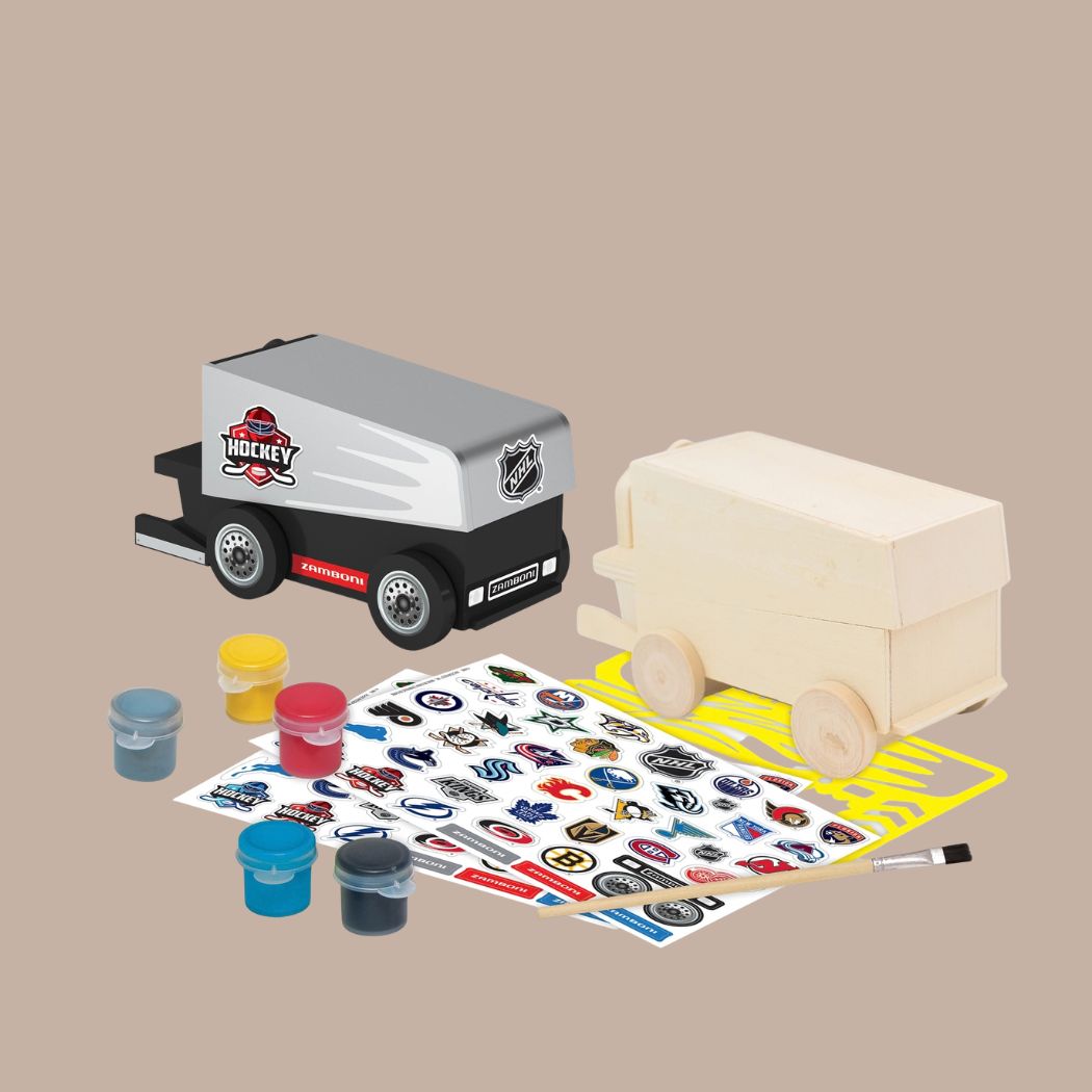 Nhl Zamboni Wood Paint Kit