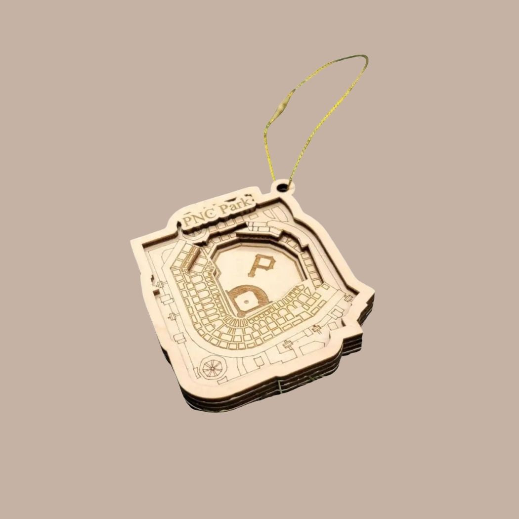 Pittsburgh Baseball Stadium Ornament