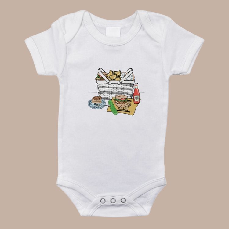 Pittsburgh Picnic Baby Onesie