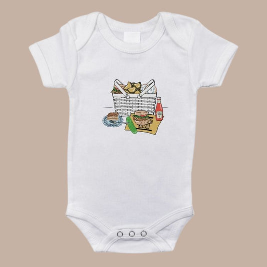 Pittsburgh Picnic Baby Onesie