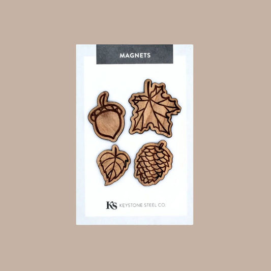 Fall Leaves Magnet Set-Box Builder Item-Keystone Steel-KINSHIP GIFT