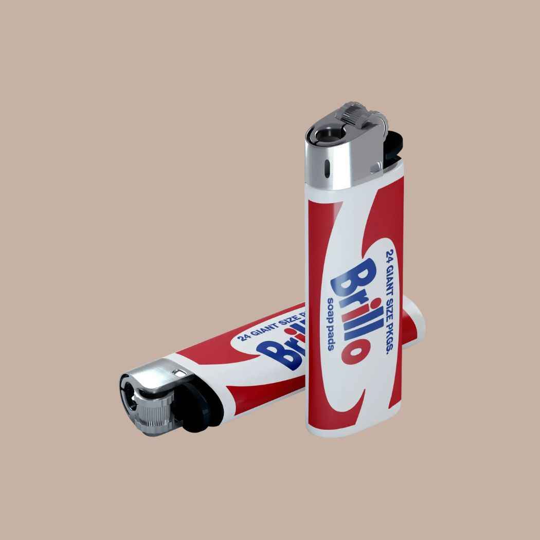 Warhol's Favorite Packaging Lighters