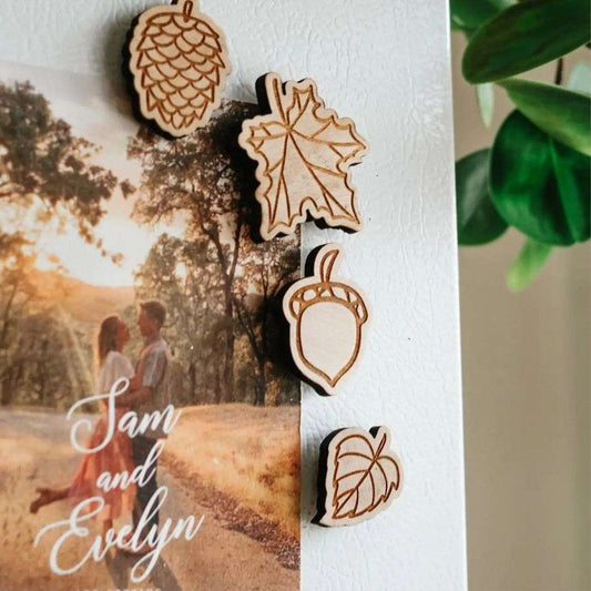 Fall Leaves Magnet Set