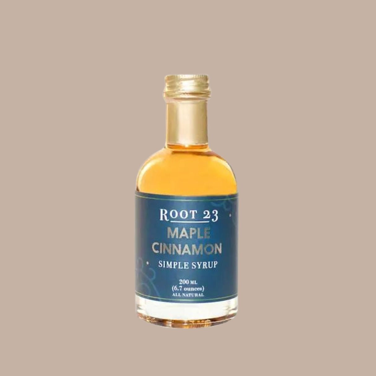 Maple Cinnamon Simple Syrup - Root 23 - Box Builder Item - KINSHIP GIFT - coffee/tea, Drinks/Cocktails, housewarming, LDT:GW:RESTRICT, Men, Root 23 - Pittsburgh - gift - boxes - gift - baskets - corporate - gifts - holiday - gifts