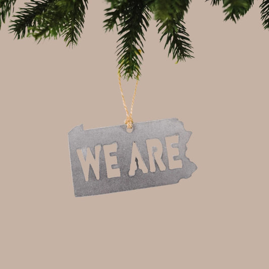 "WE ARE" PA Shaped Ornament