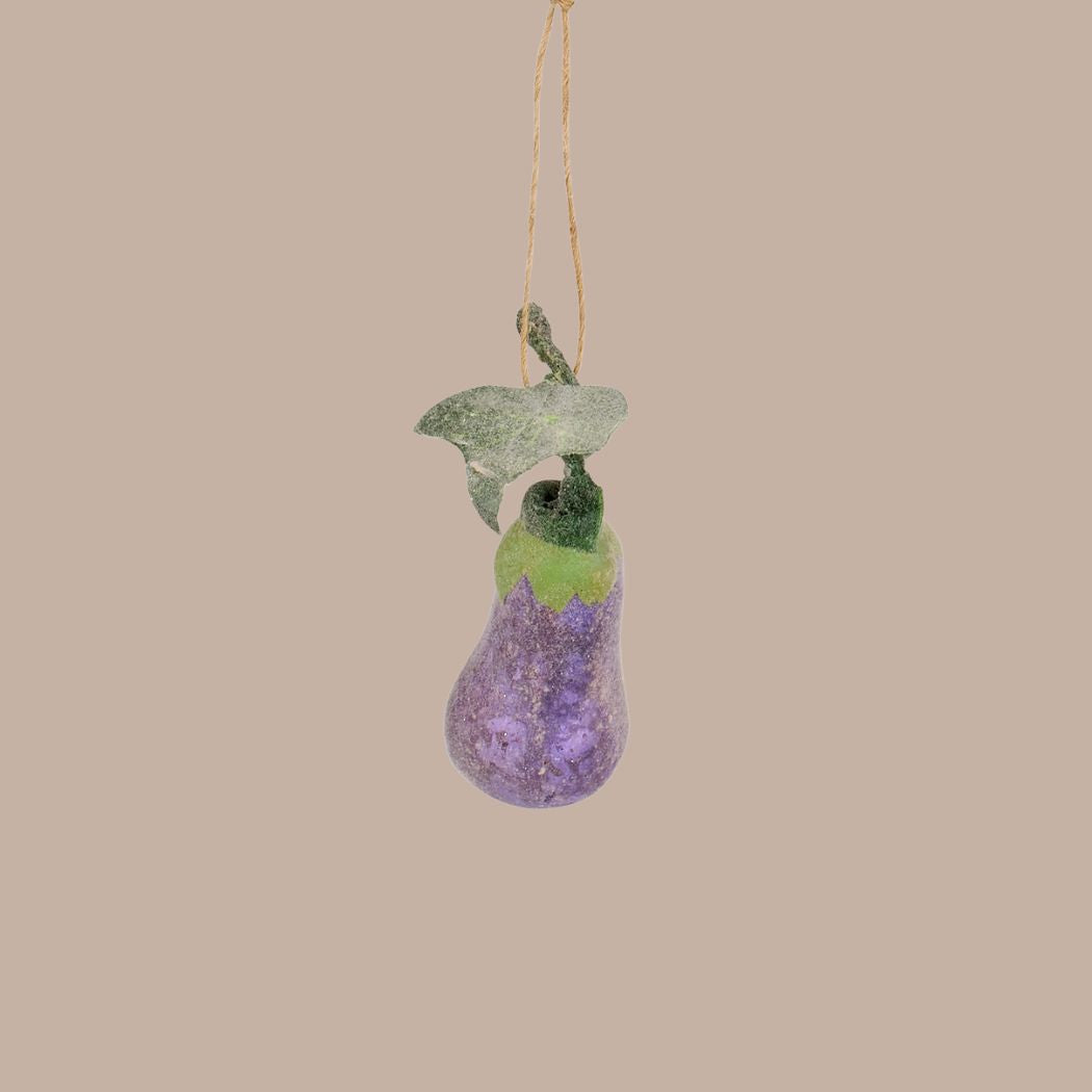 Glass Veggie Ornaments