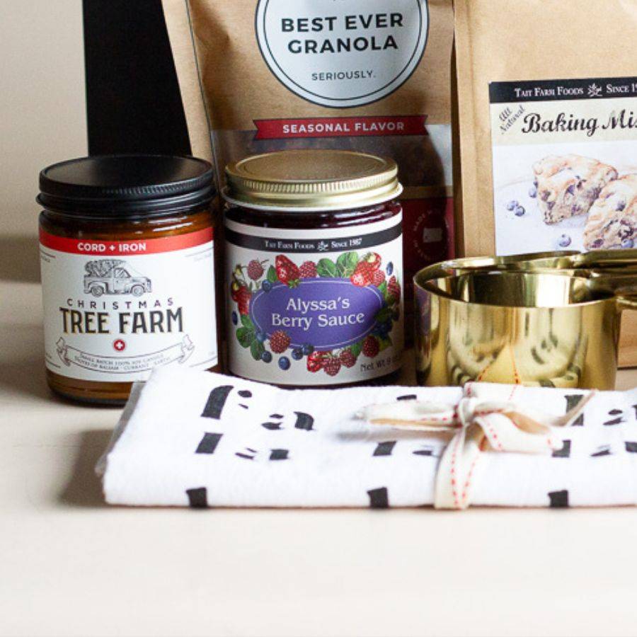 Christmas Tree Farm Candle-Box Builder Item-Cord + Iron-KINSHIP GIFT