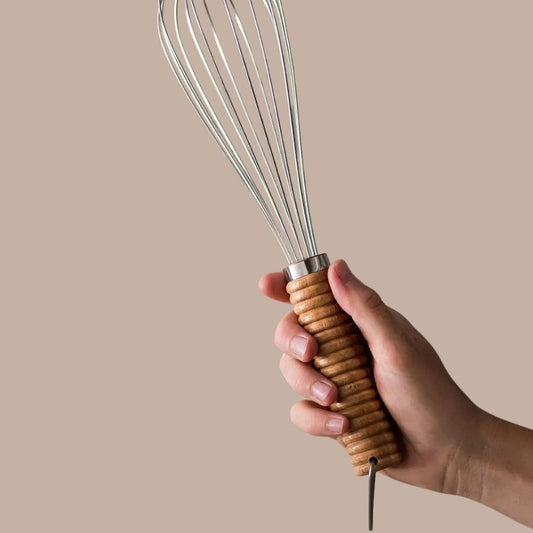 Whisk with Wooden Handle