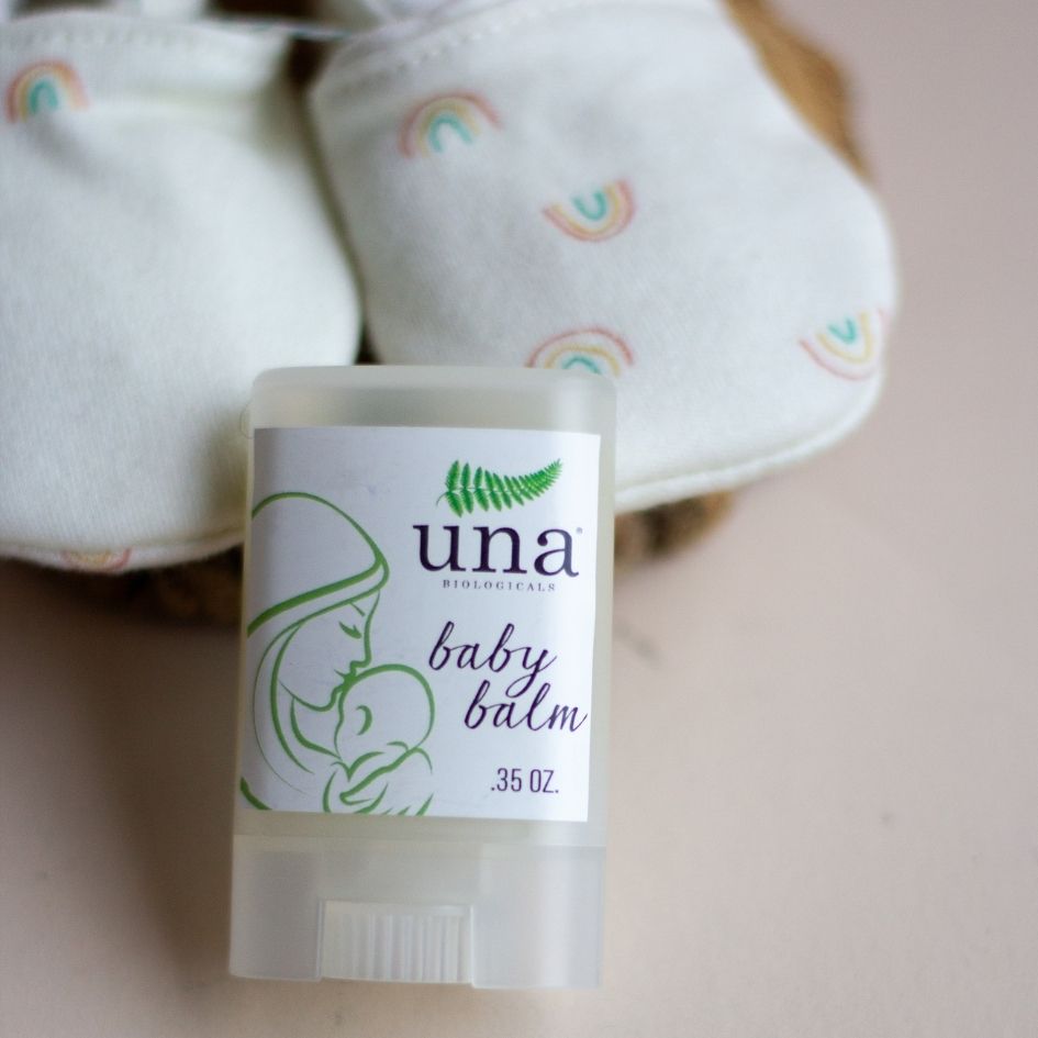 Baby Balm - Organic Wonder Balm (Travel Size 0.35oz) - Una Biologicals - Box Builder Item - KINSHIP GIFT - all natural, Babies/Kids, baby balm, baby gift, LDT:GW:RESTRICT, new baby gift, new mom, Skincare, Una Biologicals - Pittsburgh - gift - boxes - gift - baskets - corporate - gifts - holiday - gifts