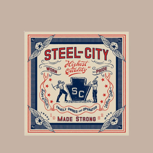 Steel City Made Strong Bandana