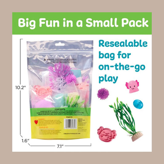 Sensory Pack Axolotl Play Kit For Kids