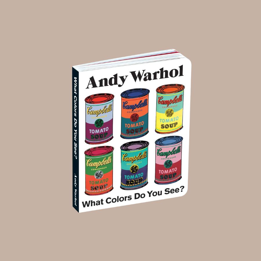 Andy Warhol What Colors Do You See? Board Book