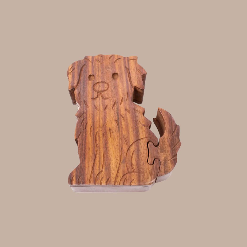 Dog Puzzle Box