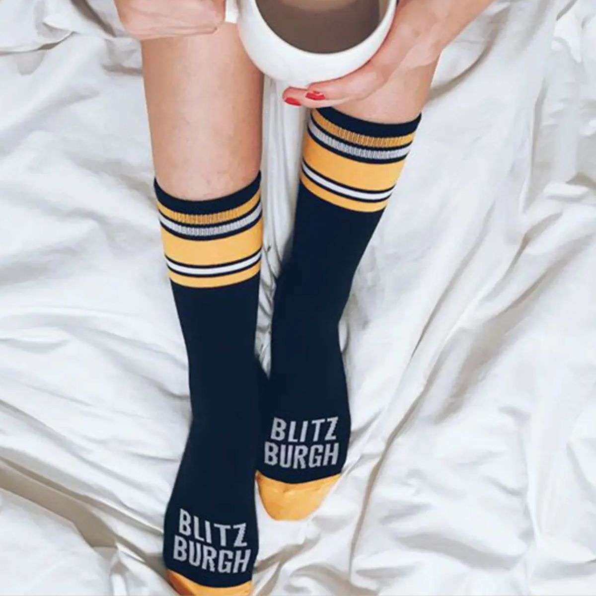 Steel City Blitz Burgh Socks