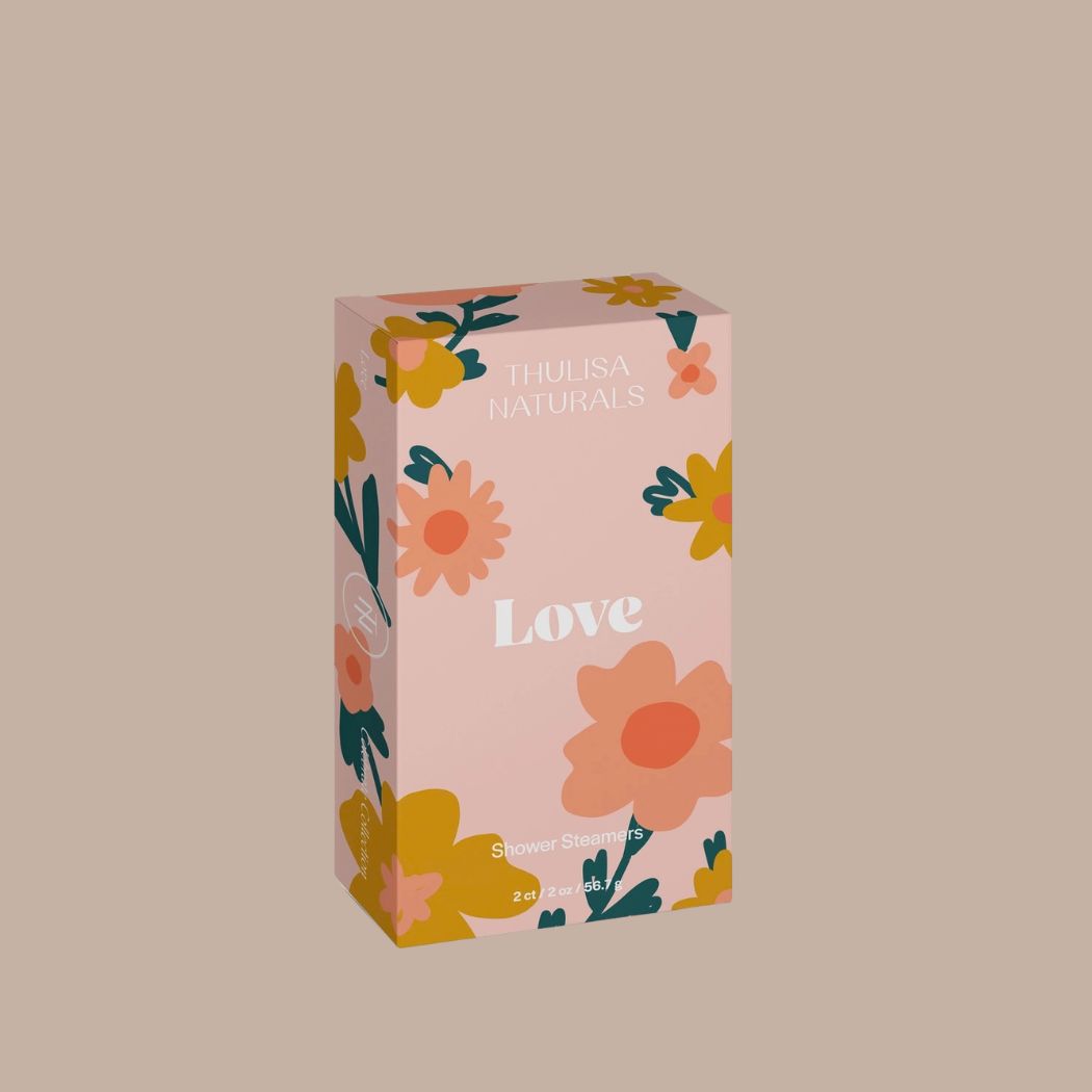 Rose Shower Steamers - Set of 2 - Love