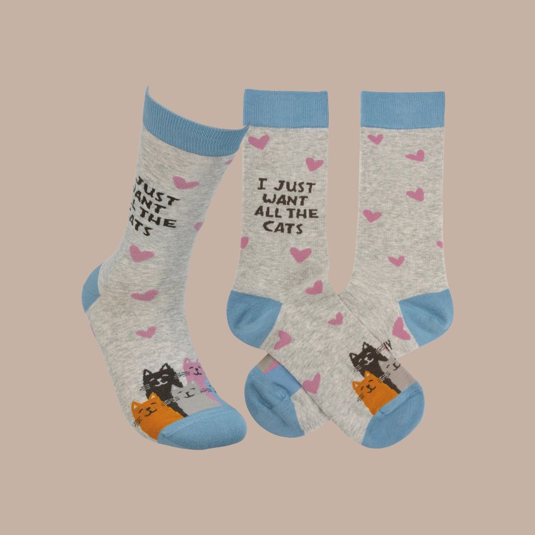 I Just Want All the Cats Socks