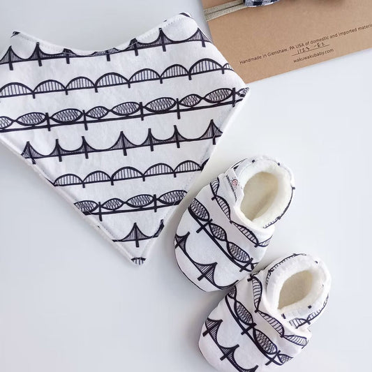 City of Bridges Baby Bib