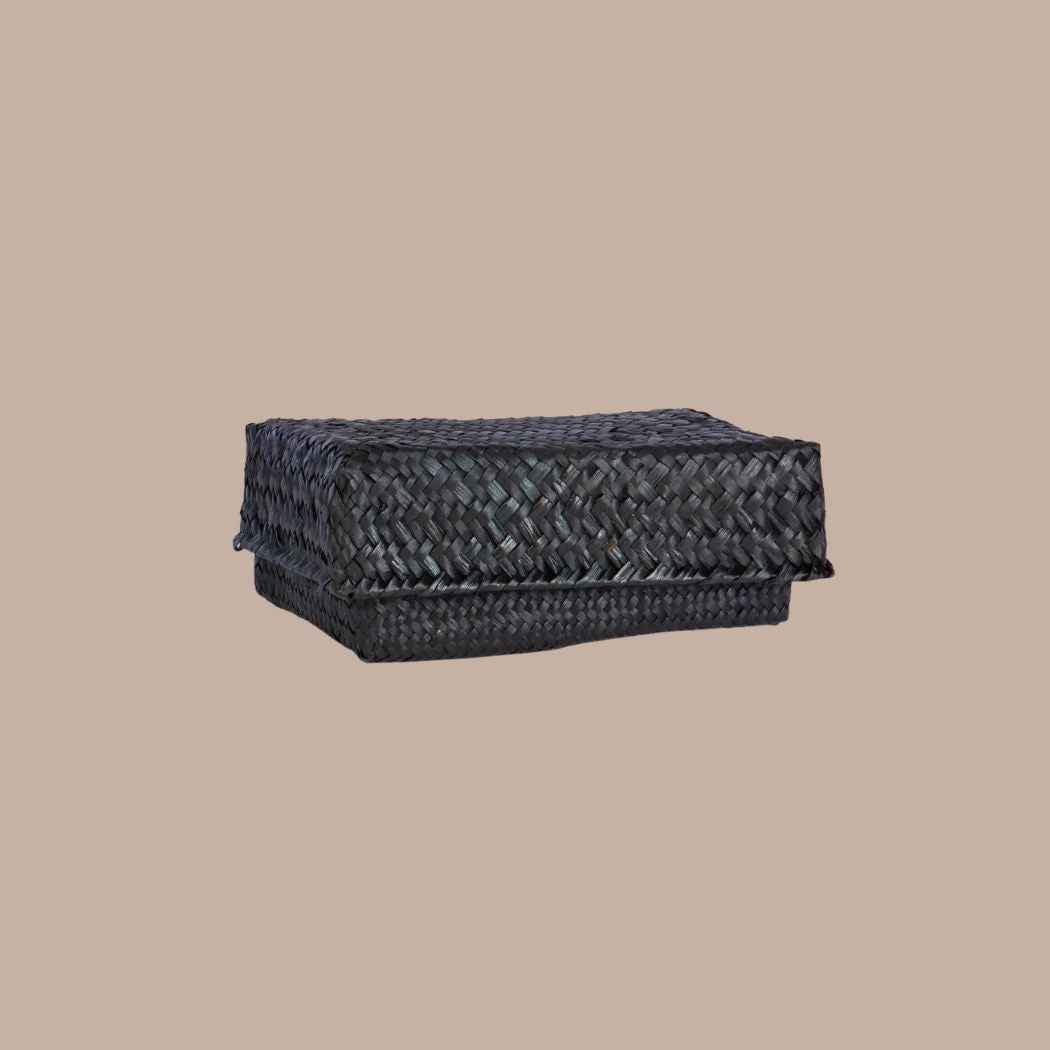 PACKAGING: Small Seagrass Lidded Box
