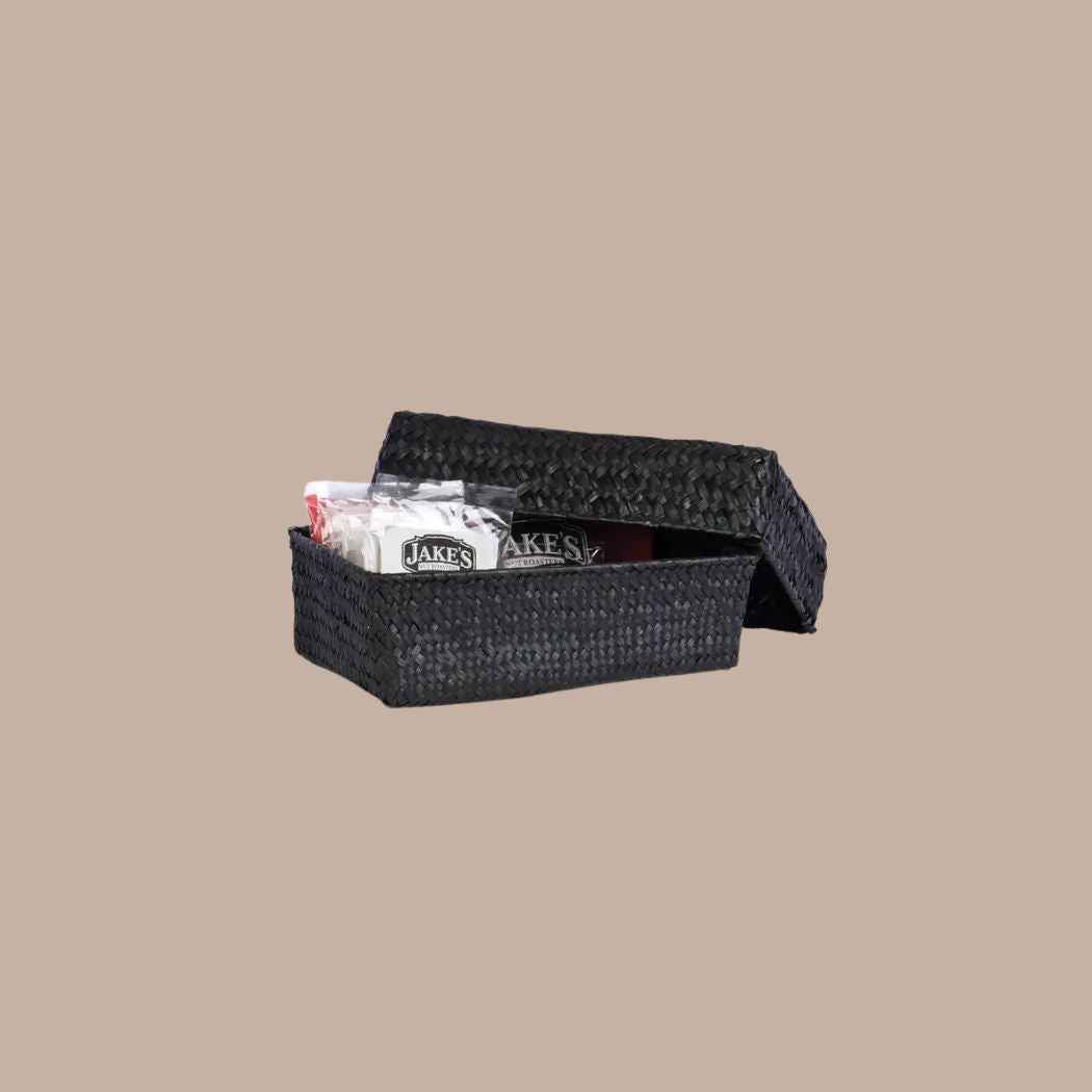PACKAGING: Small Seagrass Lidded Box