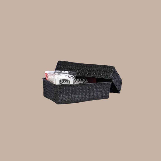 PACKAGING: Small Seagrass Lidded Box